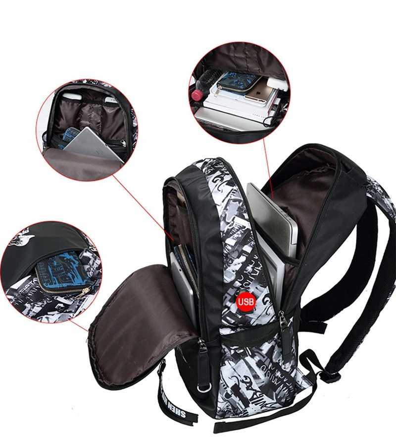 Luminous Elementary Student Backpack School Bags For Boys Children School Backpack Boy Primary Schoolbag Book Bag MochilaCL240730