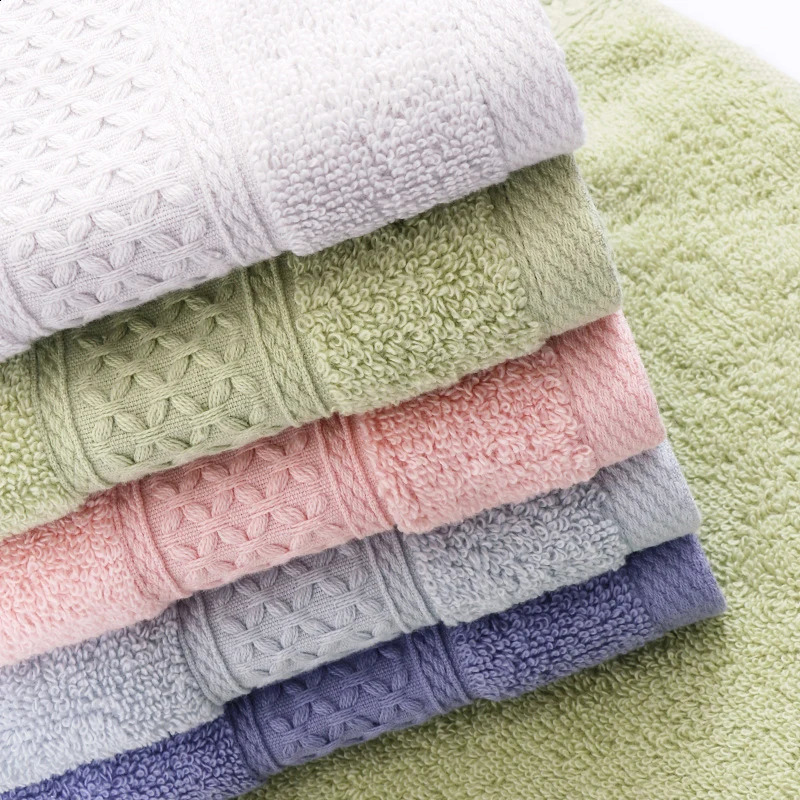 100 th towel pure cotton Soft Absorbent Adult Bath Towel Ultra And Highly use Hand Face 240730