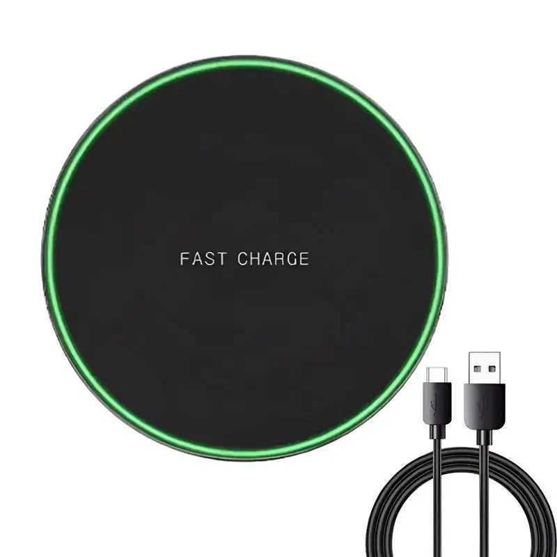 15/30/50W Wireless Charger Pad Stand for iPhone 15 14 13 12 SamsungPhone Chargers Induction Fast Charging Dock StationM240731