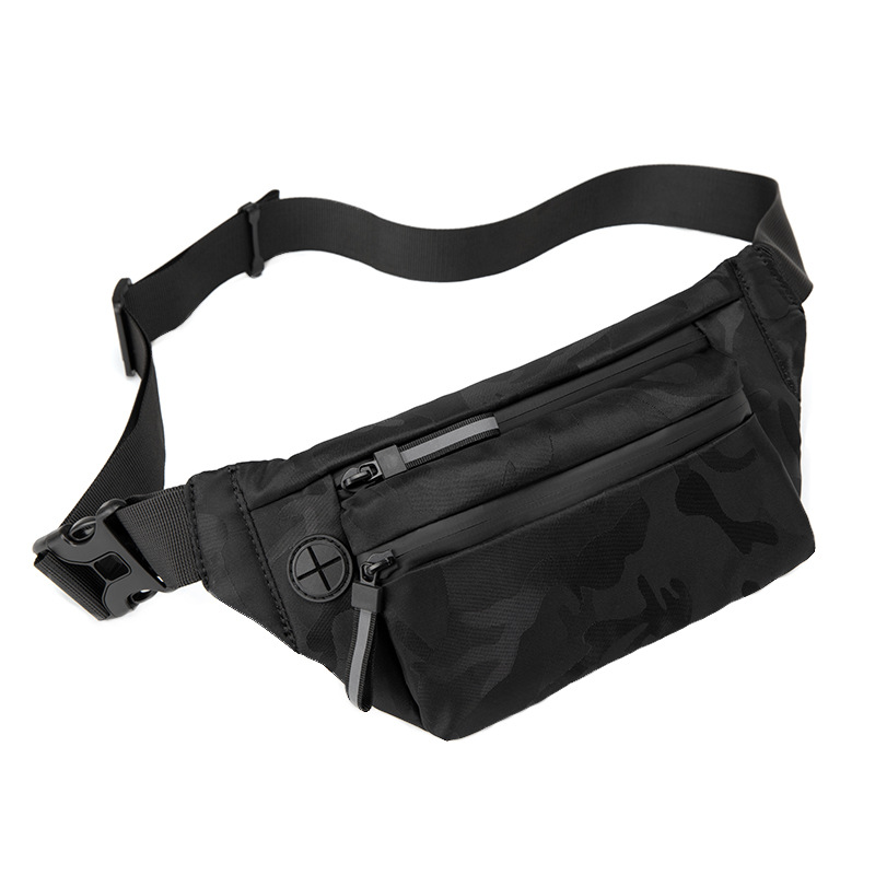 Manufacturers men's waist pack casual chest bag fashion brand shoulder bag sports satchel small backpack crossbody bag men's bag