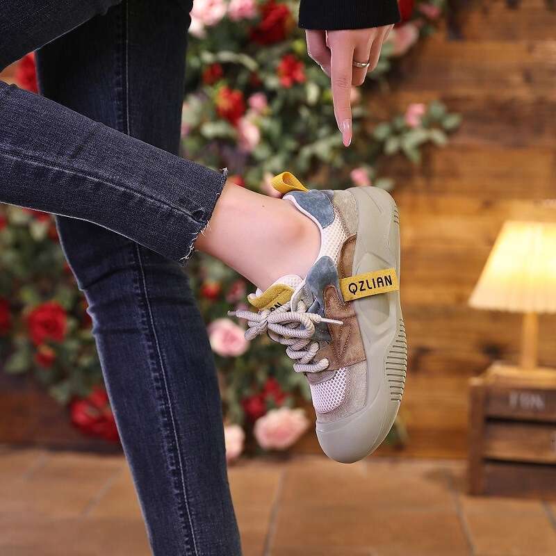 Women Ddmysports S Soft Casual Shoes Design Sense Versatile Fashion Vintage Style Print Star Free Shipping Outdoor oft hoes ense tyle tar hipping