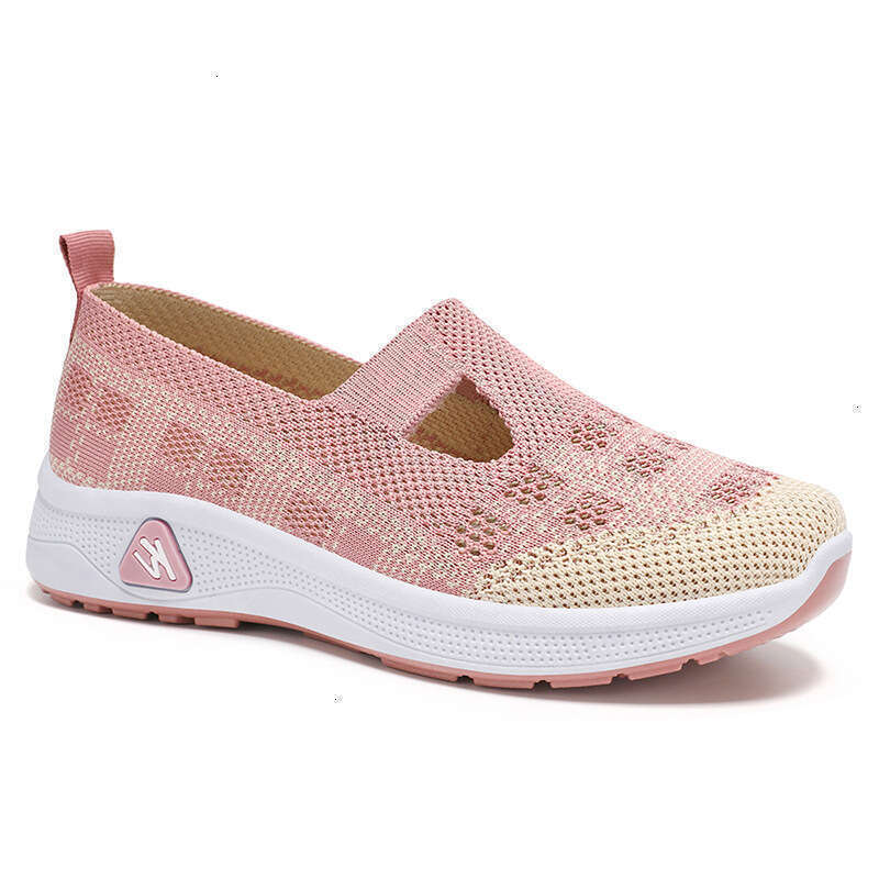 Summer Versatile Women's Shoes Soft Sole Comfortable Suitable Fashion Walking shoes Triple Black Free shipping size
