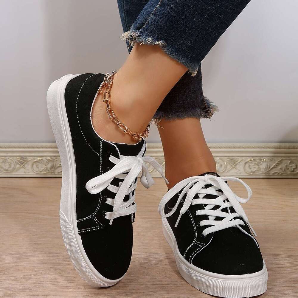 S Casual Ddmysports Female New Women Shoes In Europe And The United States Casual Sports Flat Bottom Tie Blue Outdoor Shoes hoes tates ports hoes