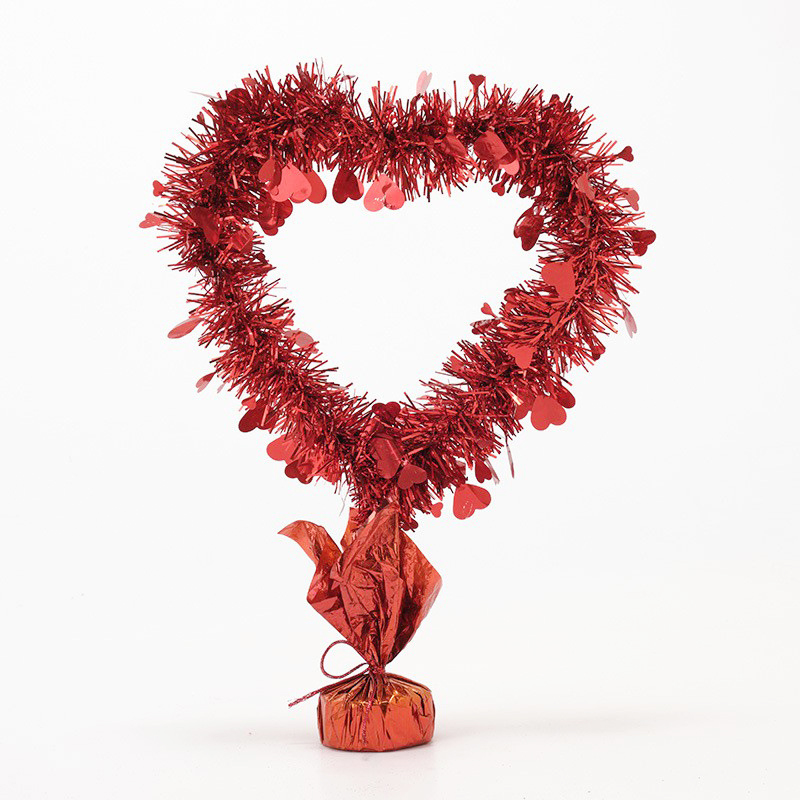 Valentine's Day table floating ribbons wedding wedding supplies birthday decoration ribbons Christmas ornaments table decorations Five pieces per