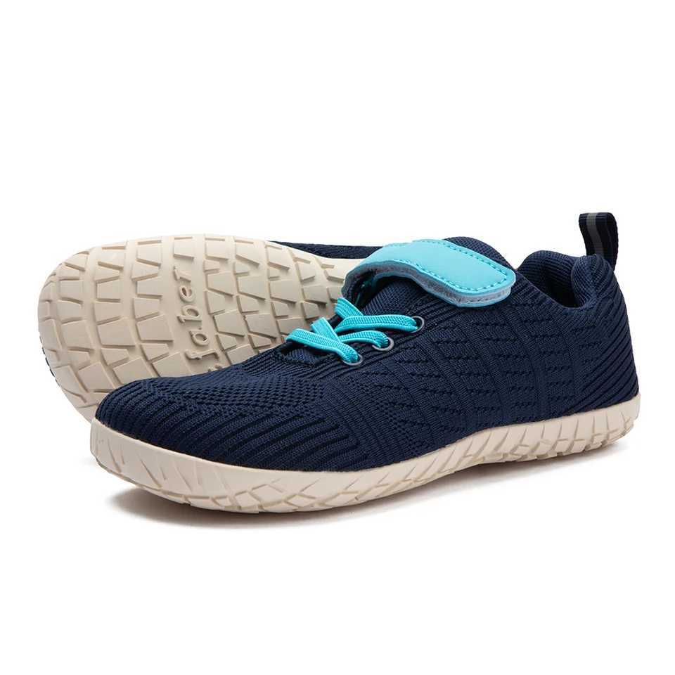 ZZFABER Barefoot Sports Shoes Childrens Mesh Flexible Shoes Soft Casual Shoes Suitable for Boys and Girls Sports Running Shoes X250409