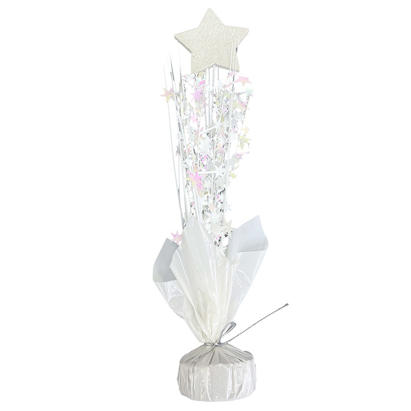 Large 5-star Table Floating Balloon Crafts Table Floating Decoration Balloon Stands Load-bearing Hanging Pieces Party Five pieces per piece