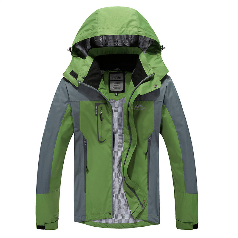 Mountainskin Men Women Spring Autumn Outdoor Hiking Jackets Waterproof Windbreaker Climbing Camping Trekking Rain Coat VA301 220124