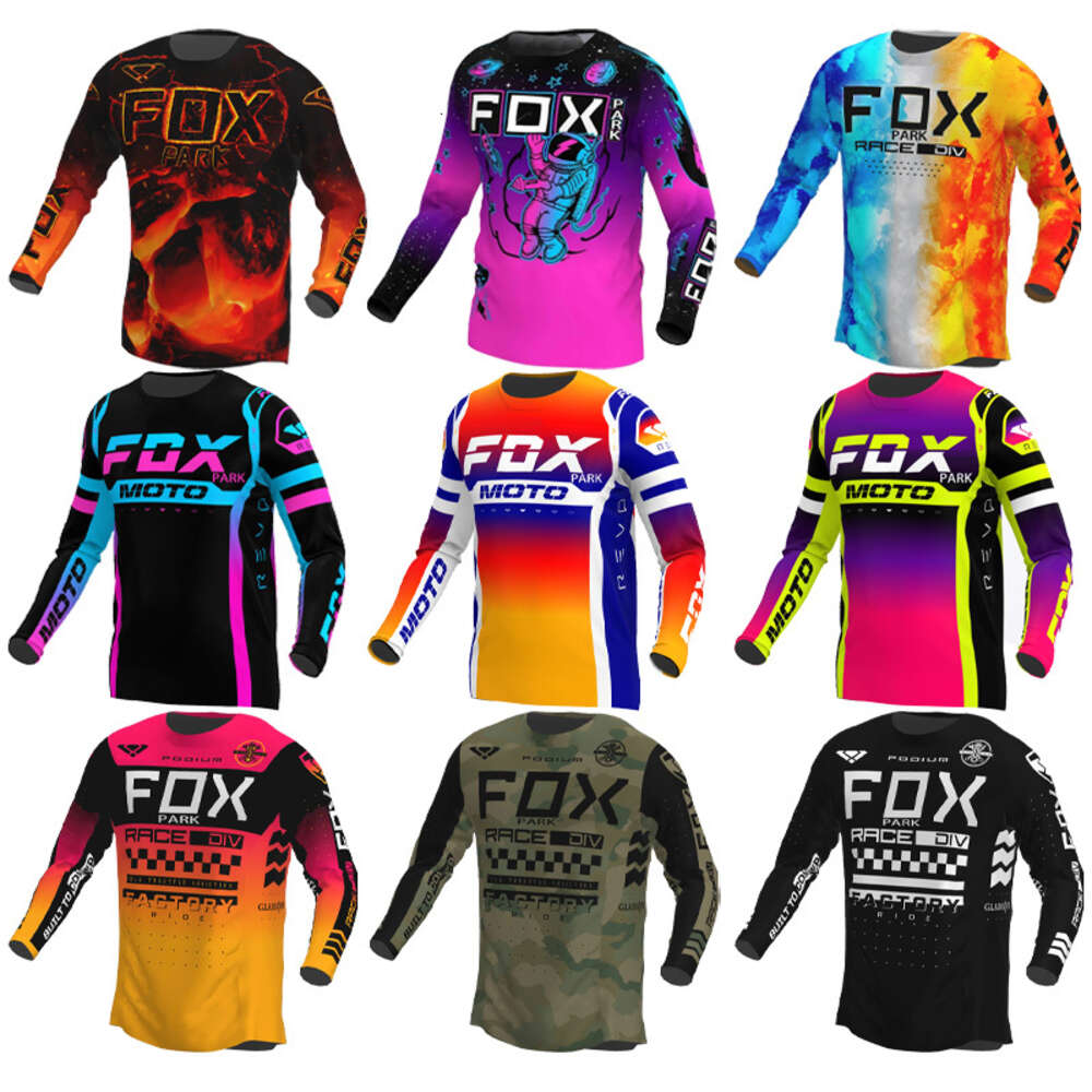 2fm8 Men's T-shirts Motocycle Racing Mens Cycling T-shirt Riding Bicycle Motocross Motorcycle Accessories Mx Mtb Atv Off Road Gloves Summer Fox Motocross