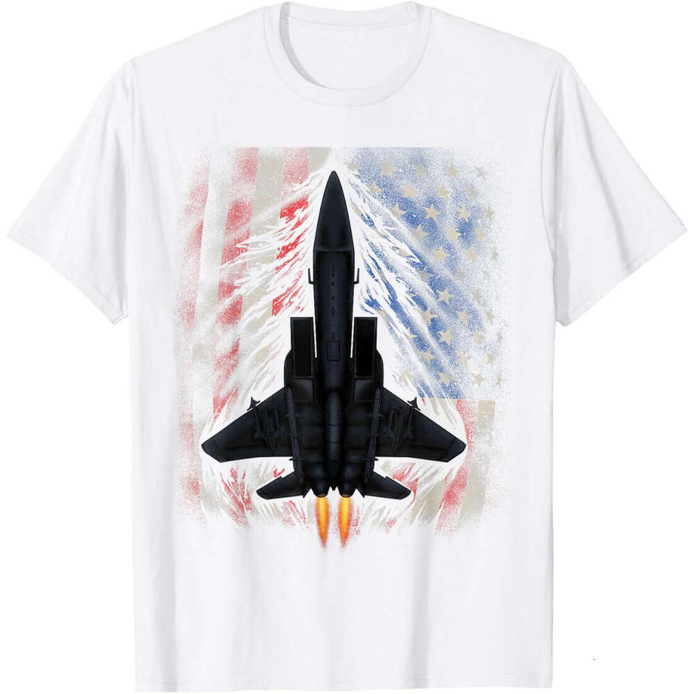 T shirt Mens Patriotic Jet 4th Of July Shirts For Men USA T-Shirt shirts tshirt graphic tee Casual tops summer clothes Short sleeve Free shipping