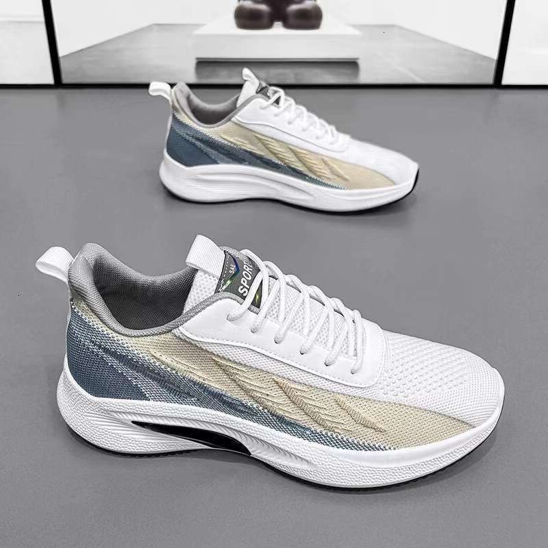 Autumn Men's New Breathable Casual Sneakers Soft Sole Lightweight Running Shoes Free shipping 456