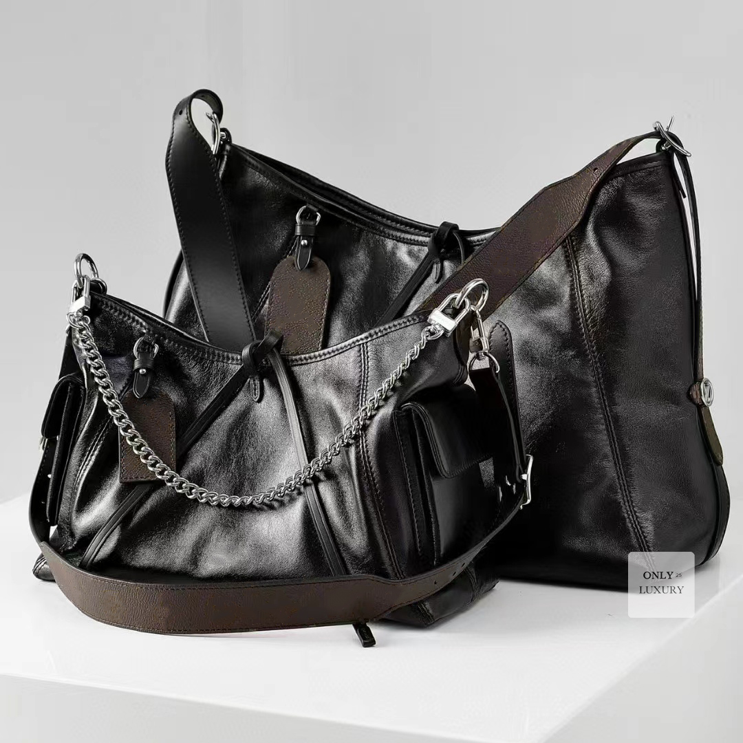 Designer luxury bags shoulder bag tote large tote top soft lambskin genuine leather crossbody shopping women men wallet purse retro vintage black 10A quality