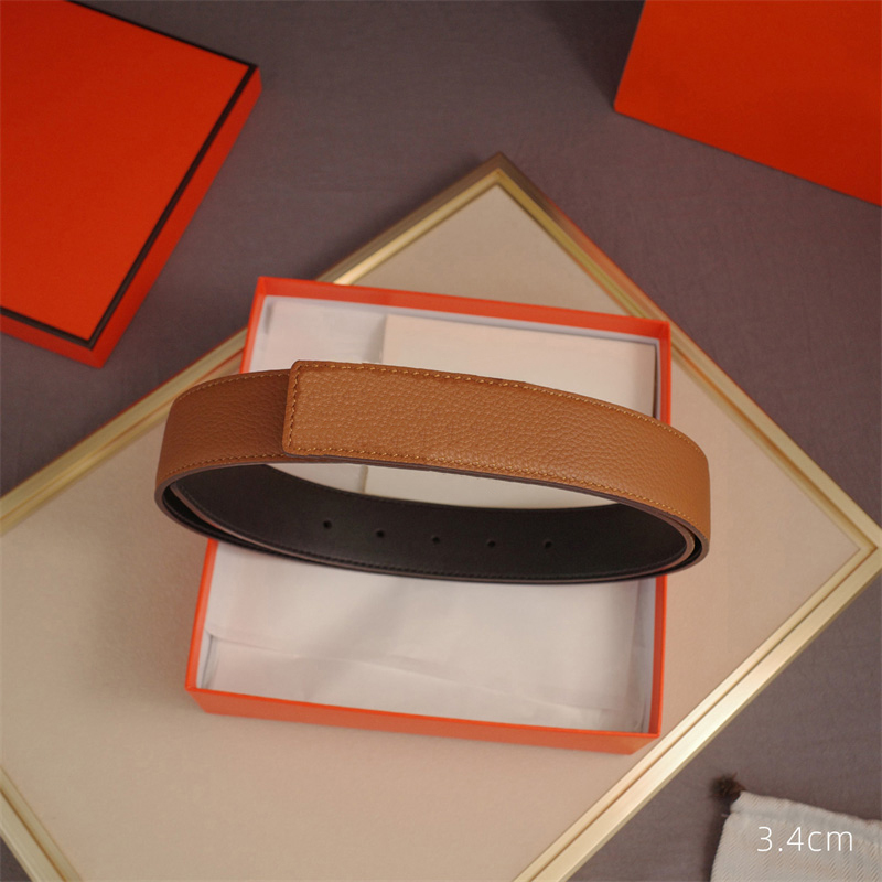 Womens Designer Belt Brand Classic Letter Grommet Fashion Designer Genuine Leather Belt Men Belts Waistband