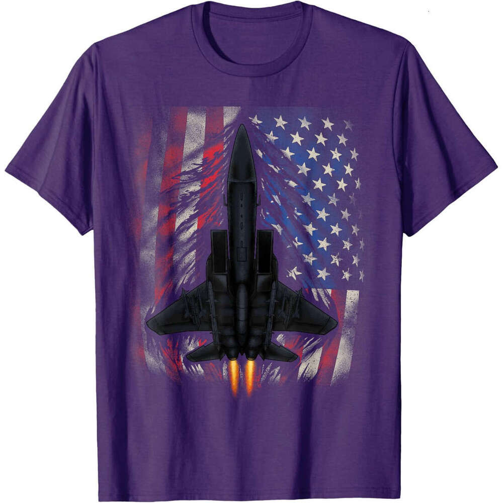 T shirt Mens Patriotic Jet 4th Of July Shirts For Men USA T-Shirt shirts tshirt graphic tee Casual tops summer clothes Short sleeve Free shipping