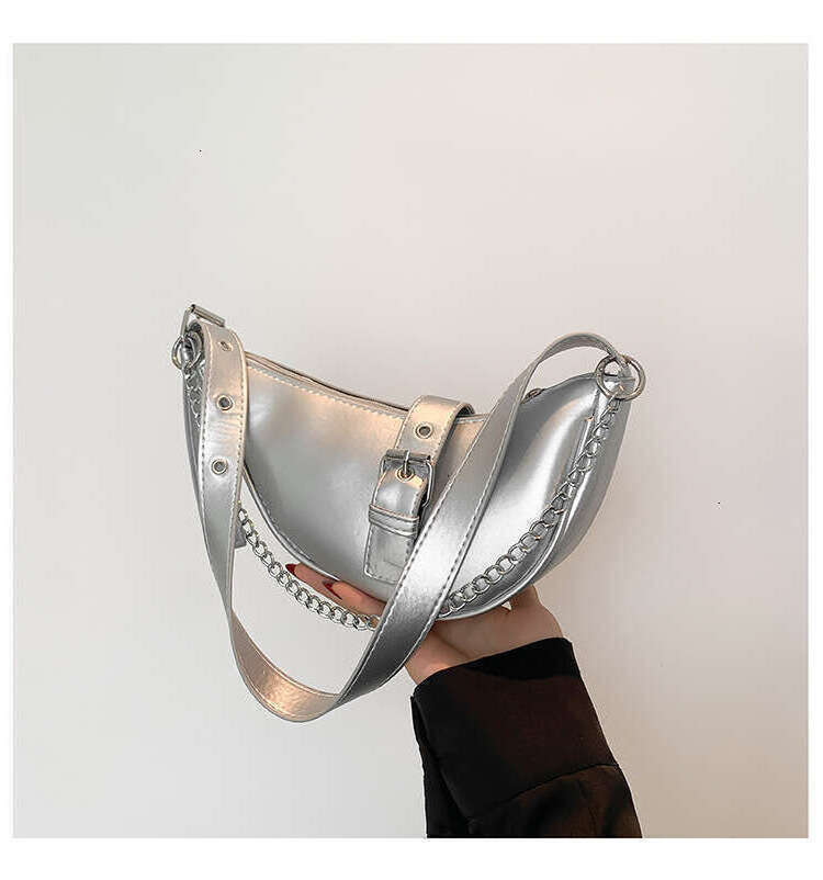 2025 Designer Crossbody Shoulder Women 3 Saddle Bag New Fashionable Versatile Casual Style Simple Exquisite Sliver Free shipping size