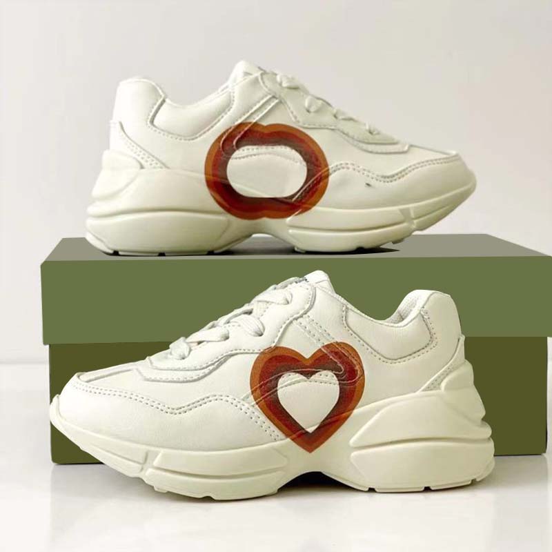 Designer kids Shoes Sneakers boys girls youth Trainers infants children toddler Shoe Luxury Platform Multicolor Vintage Sneaker Straw