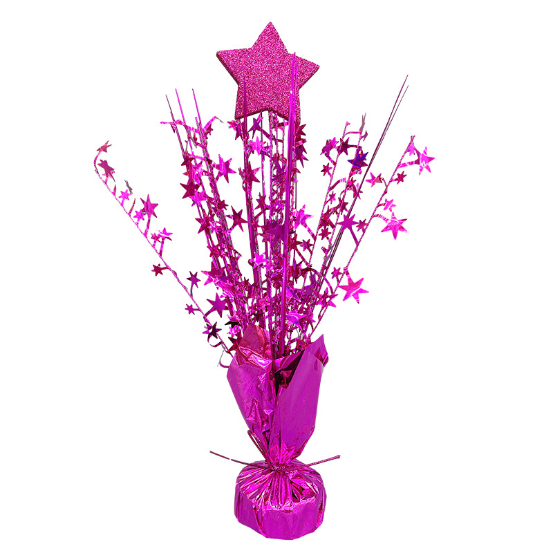 Large 5-star Table Floating Balloon Crafts Table Floating Decoration Balloon Stands Load-bearing Hanging Pieces Party Five pieces per piece