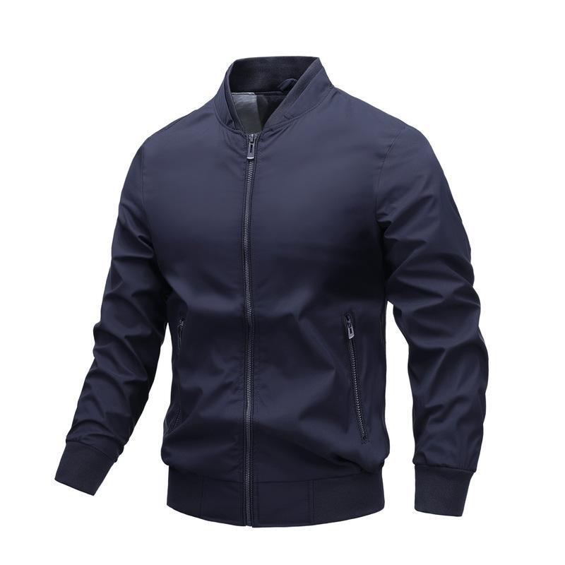 Men's Jackets 2024 Spring And Autumn Solid color jacket Casual sports youth coat 8 colors