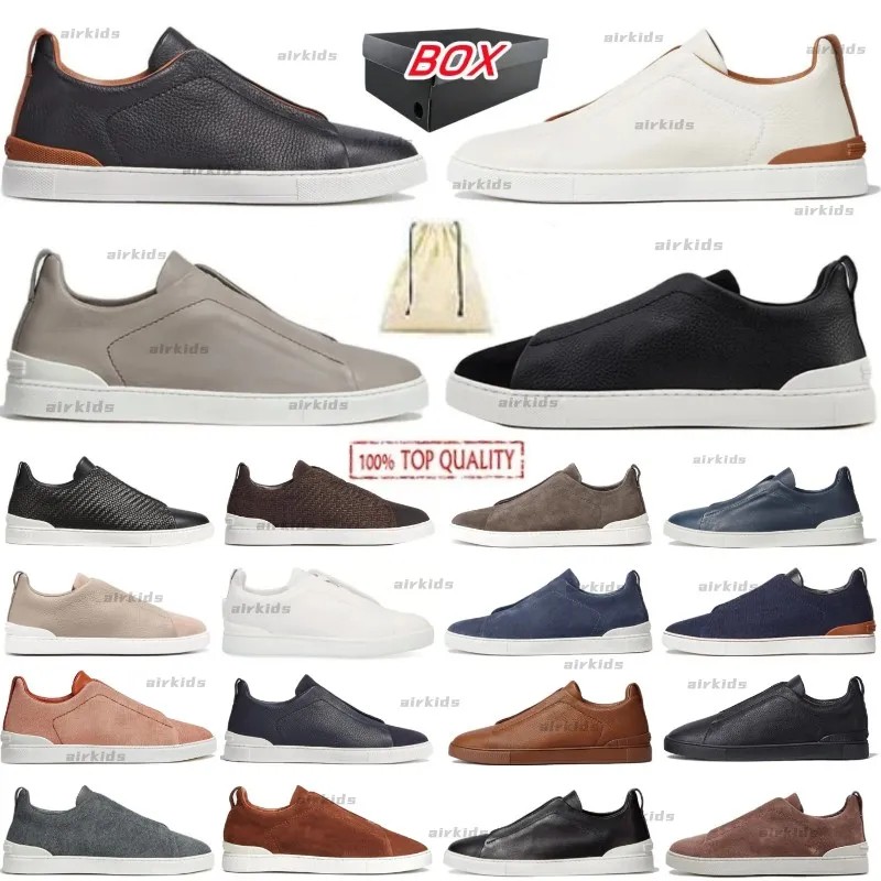 triple stitch sneakers Secondskin sneaker Designer Shoes sneaker business Stripes Social Wedding Leather Formal Lightweight MEN Mens Trainers