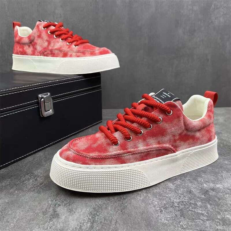 S Men Ddmysports Spring New Casual Canvas Breathable Soft Bottom Trend Comfortable Fashion Sports Men Board Shoes Green Outdoor Shoes pring oft ports 