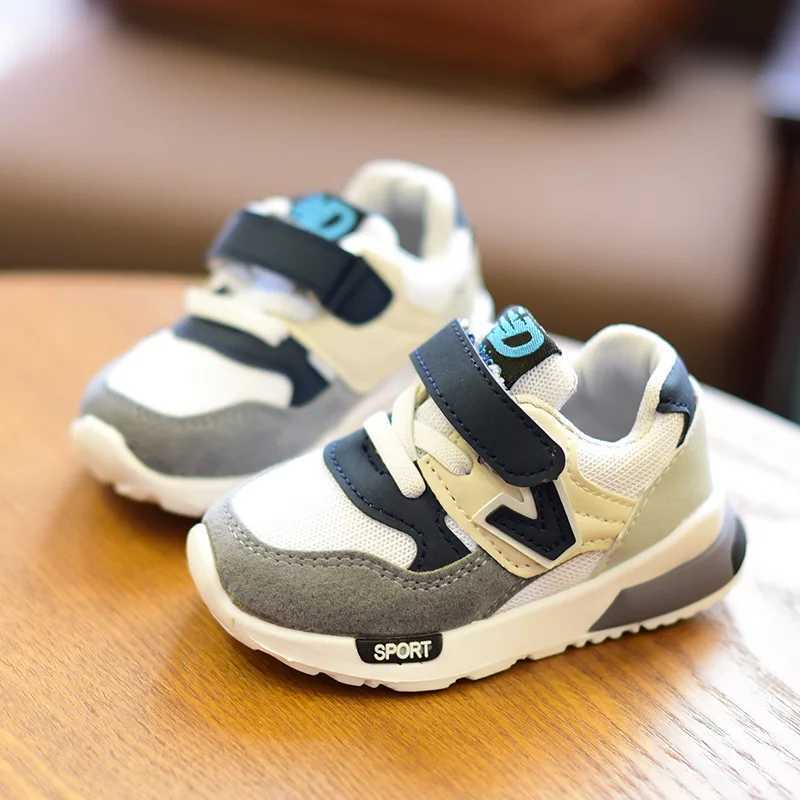Childrens sports shoes autumn and winter new fashion breathable childrens boys mesh shoes girls anti slip sports shoes baby and toddler shoes X250409