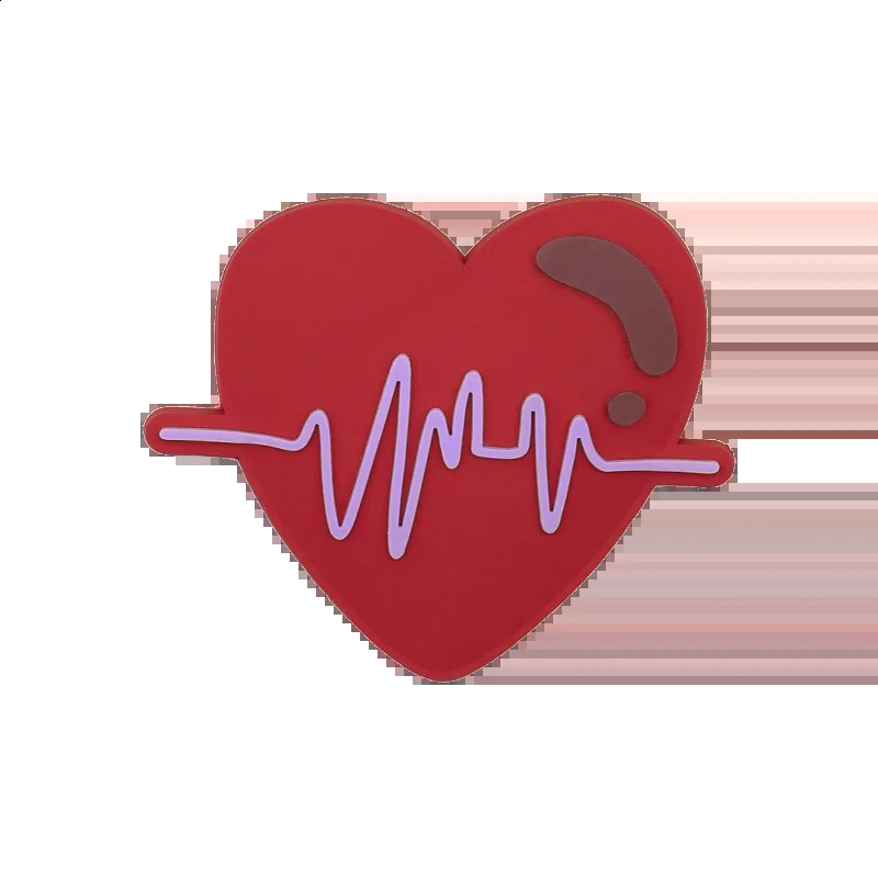 1 piece of rainbow heartshaped beach bag accessory mom lifting handbag decoration rose red lip beverage 240820