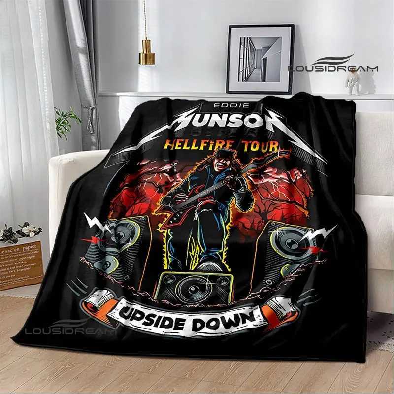 EDDIE MUNSON Printing Blanket Flannel Blanket Soft and Comfortable Blanket Home Travel Blanket bedding Birthday Gift Y240730