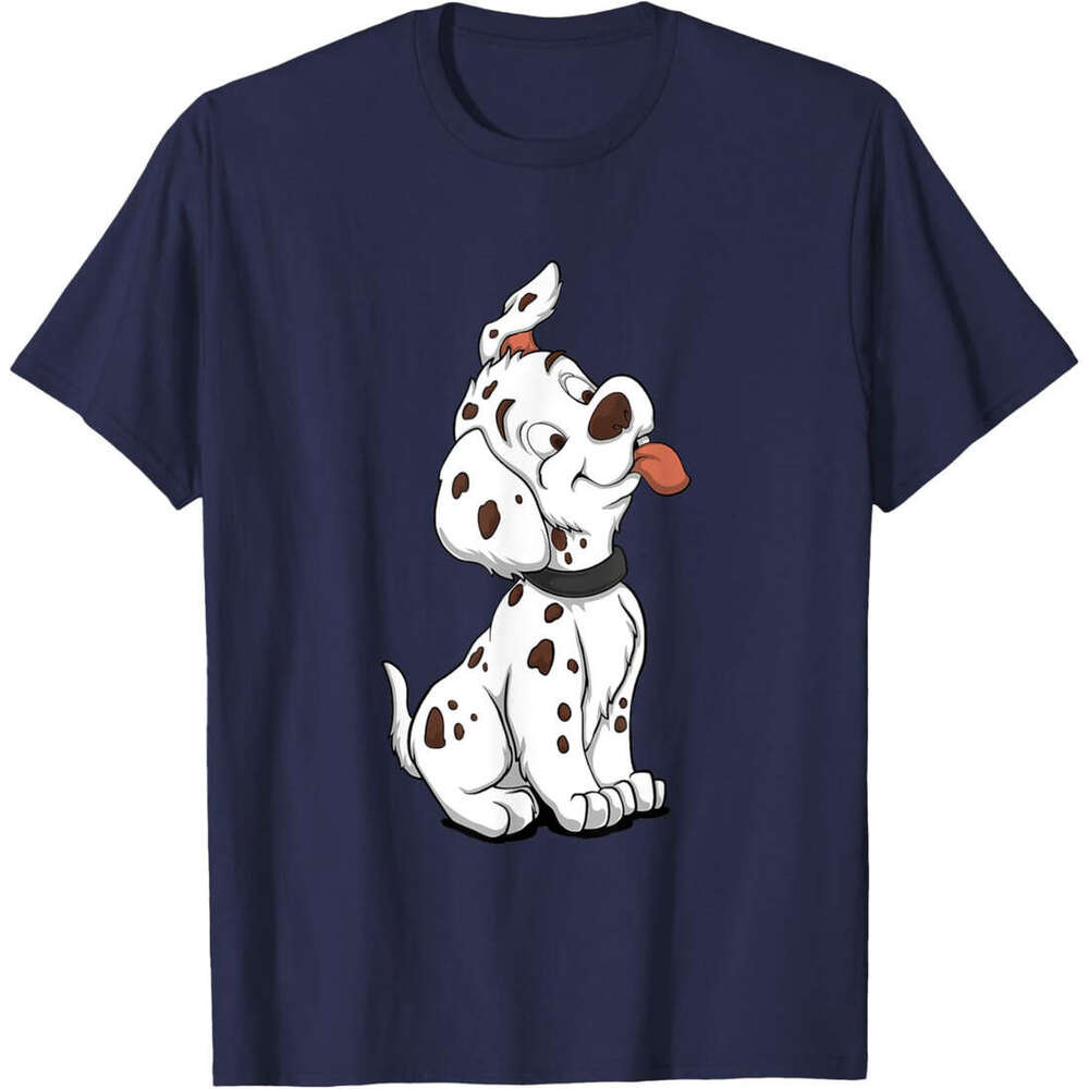 T shirt Mens Cute Dalmatian Puppy Dog Can Hear You T-Shirt shirts tshirt graphic tee Casual tops summer clothes Short sleeve Free shipping
