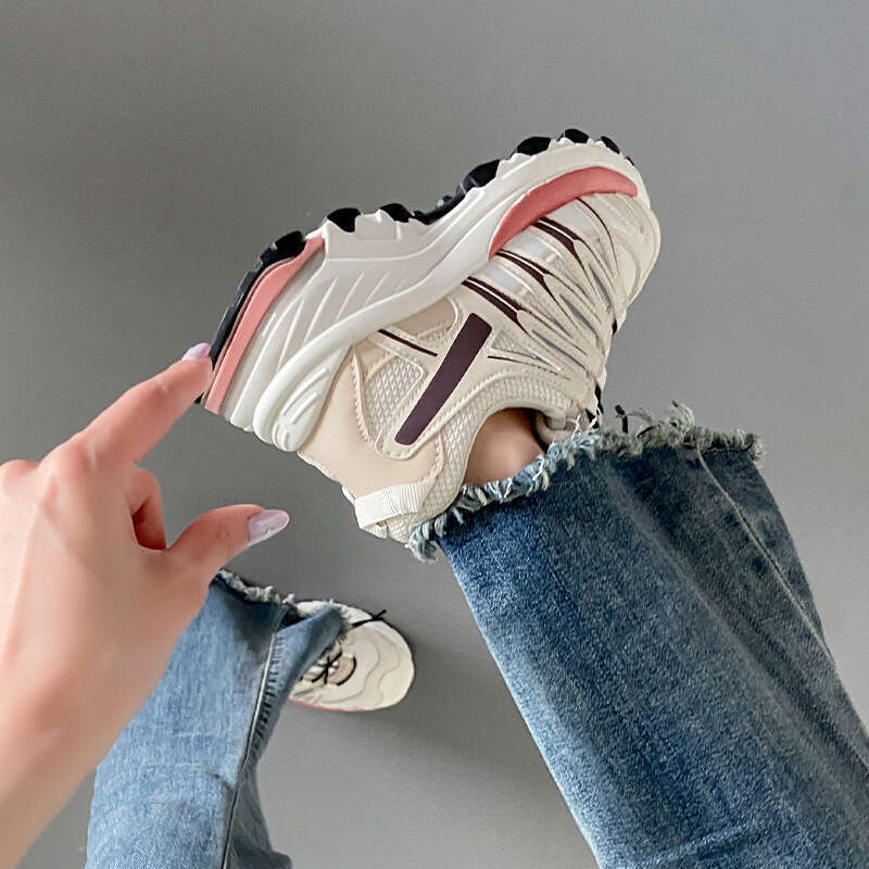 Ddmysports Women Ddmysports S Breathable And Eight Increasing Thick Soled Running Outdoor Shoes Oled Hoes OUTDOOR