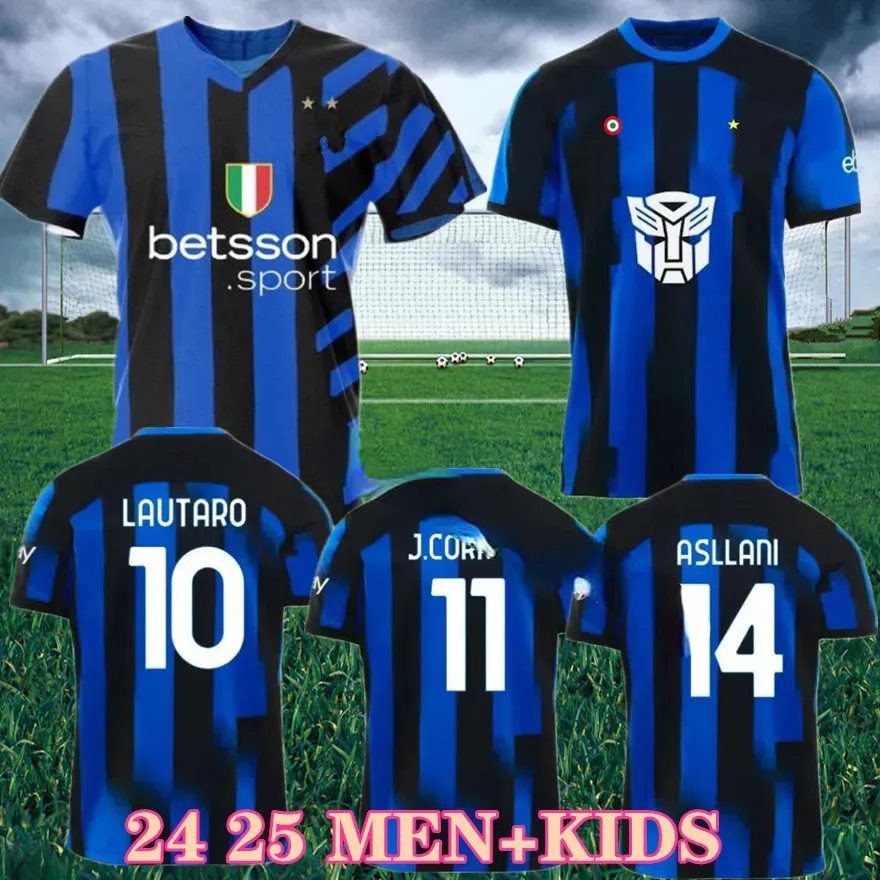24 25 ALEXIS Maglia Inters Soccer Jersey LUKAKU LAUTARO 2024 2025 Home Away Third Special Football Shirt Maglie CALHANOGLU BARELLA THURAM BROZOVIC Men Kids Kit