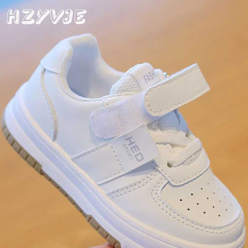 Childrens casual sports shoes 2024 new comfortable single shoes for babies boys girls toddlers white shoes Tenis sports board shoes X250409