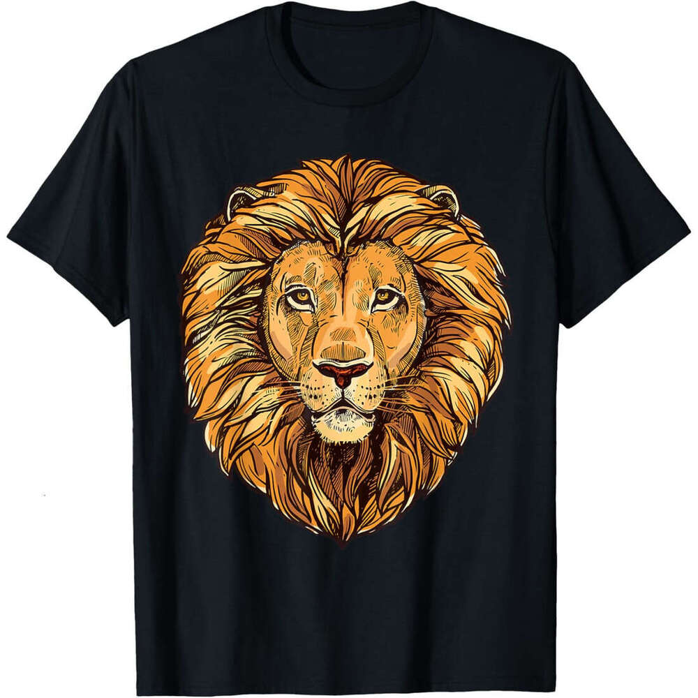 T shirt Mens Boy Womens Lion Shirt Graphic Tees For Women, Men T-Shirt shirts tshirt graphic tee Casual tops summer clothes Short sleeve Free shipping