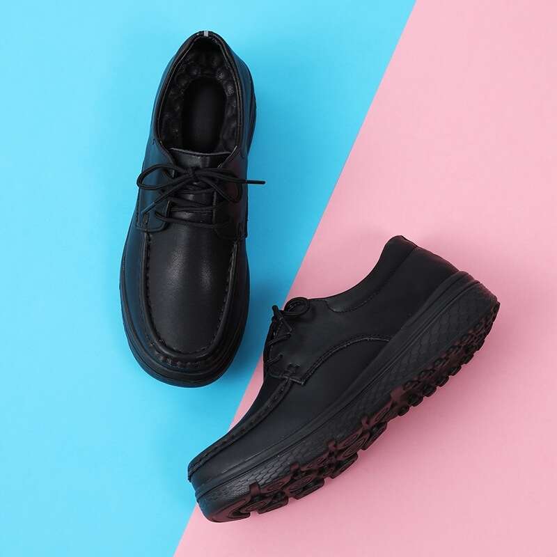 Lace Ddmysports S Up All Match Nurse Women Soft Breathable Thick Sole Fashion Casual Comfortable Flat Shoes Outdoor Shoes oft ole hoes hoes