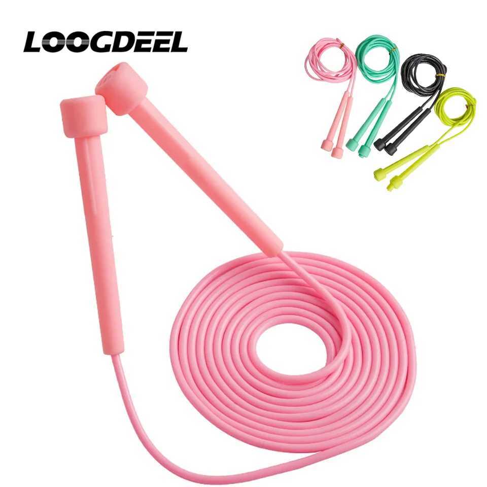LOOGDEEL Speed Skills Ski Rope Adult Jump Rope Weight Loss Childrens Sports Portab Fitn Equipment Professional Jump RopeW241101