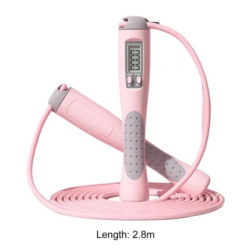 PVC portable intelligent counting training skipping rope for childrenW241101