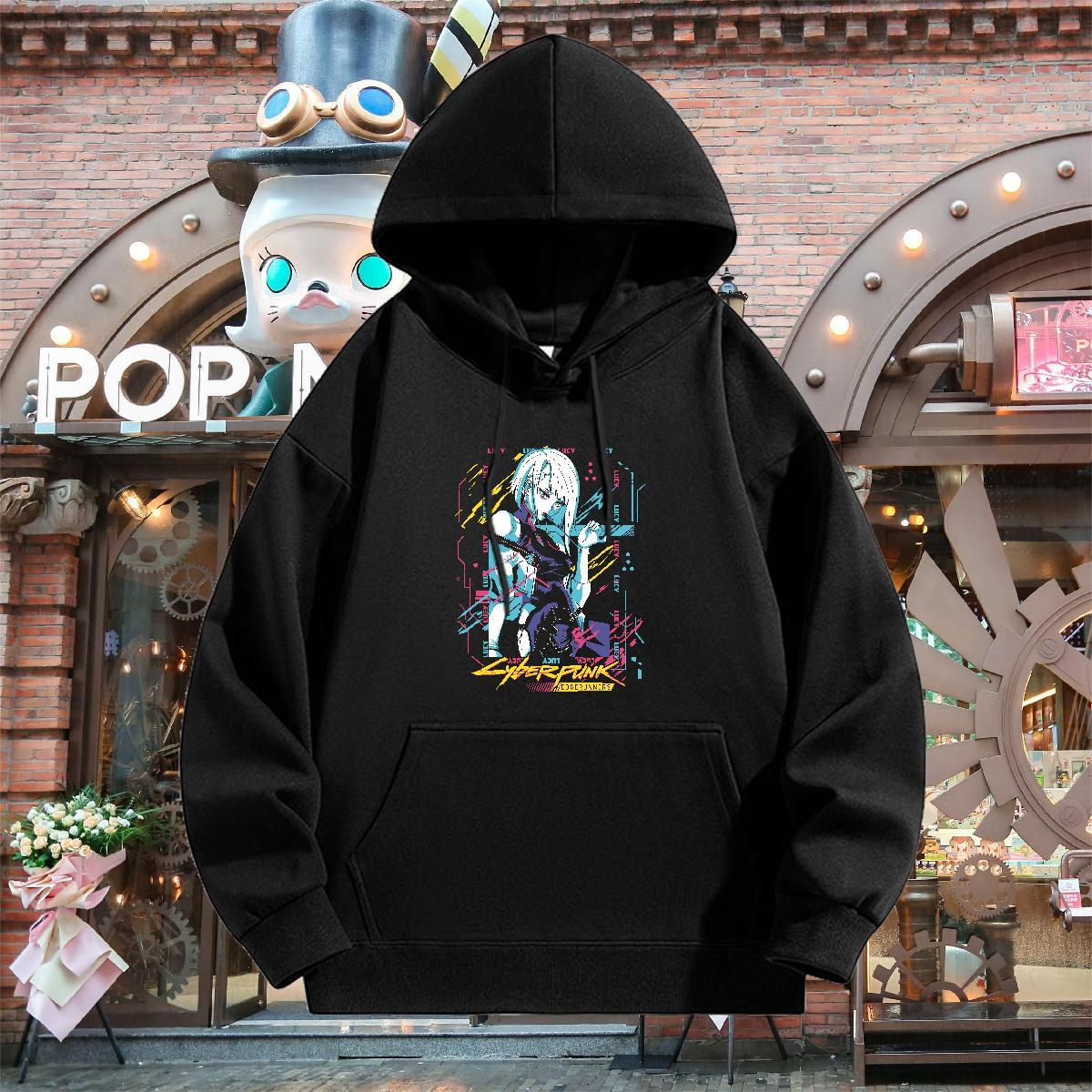2024 Autumn Winter Unisex Sweatshirts Breathable Soft Loose Men Tops Hoodie Oversized 3XL Tops Hoody Street wear Hip Hop Warm Fleece