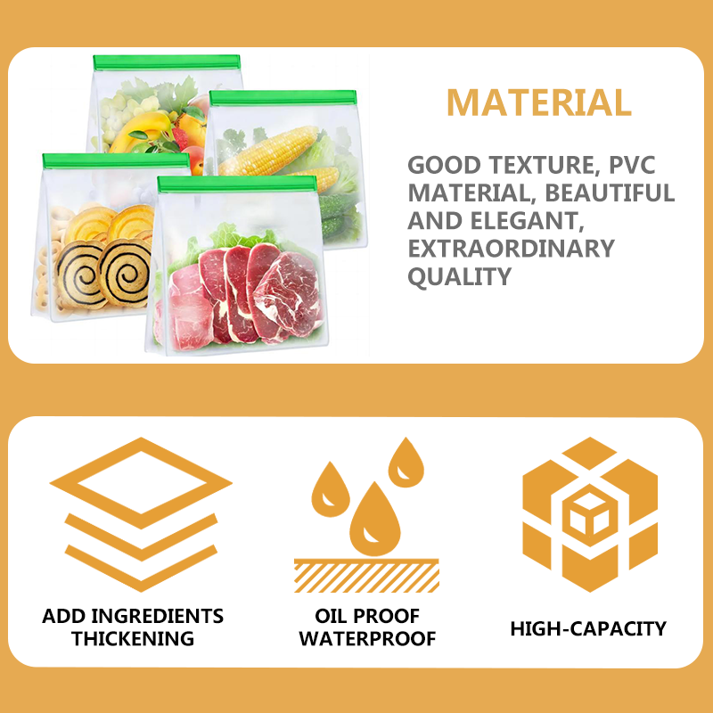 Cross border Amazon Temu specializes in three-dimensional food packaging and storage, with self sealing bags, zippered