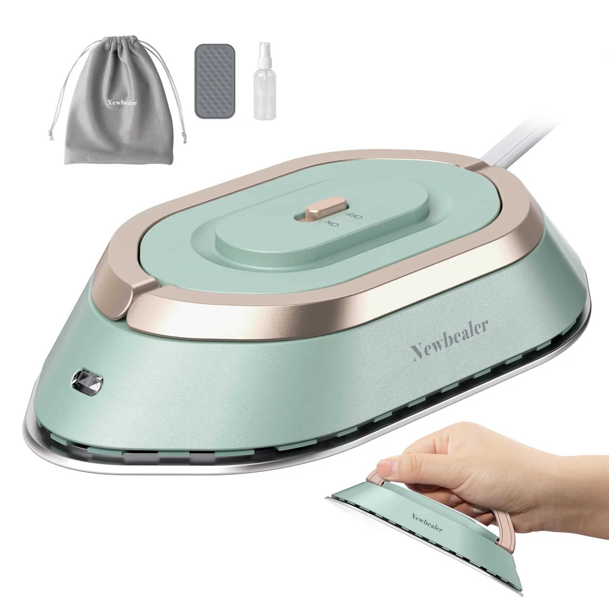 Clothing mini iron 110V/220V dual pressure 30S preheating portable iron for drying travel iron Y241101