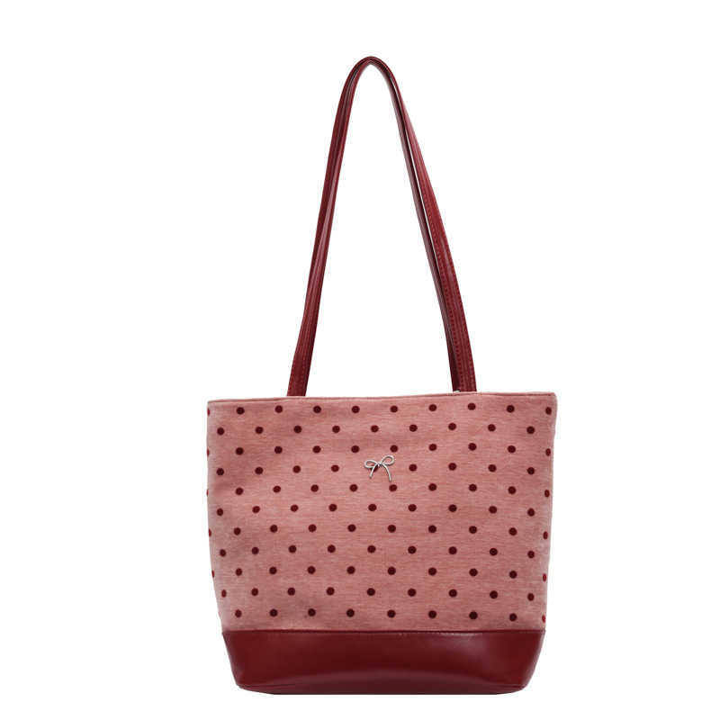 CMM Large Capacity Single Shoulder Bag for Women Autumn New Item Niche Design Fashion Backpack Commuting Tote Bag