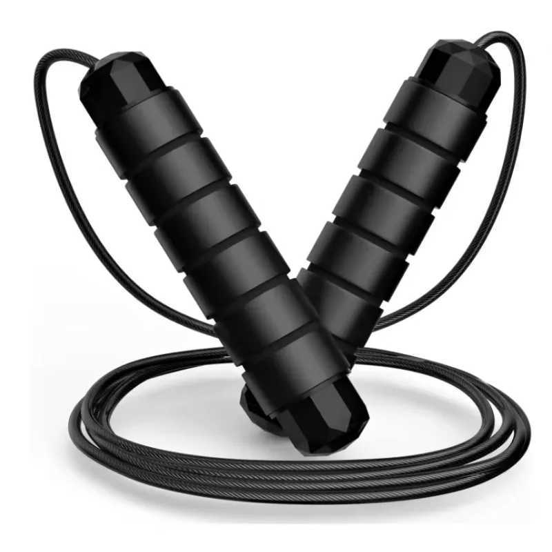 Jump rope is suitable for exercising weight PVC coated steel wire adjustable speed jump rope gym equipmentW241101