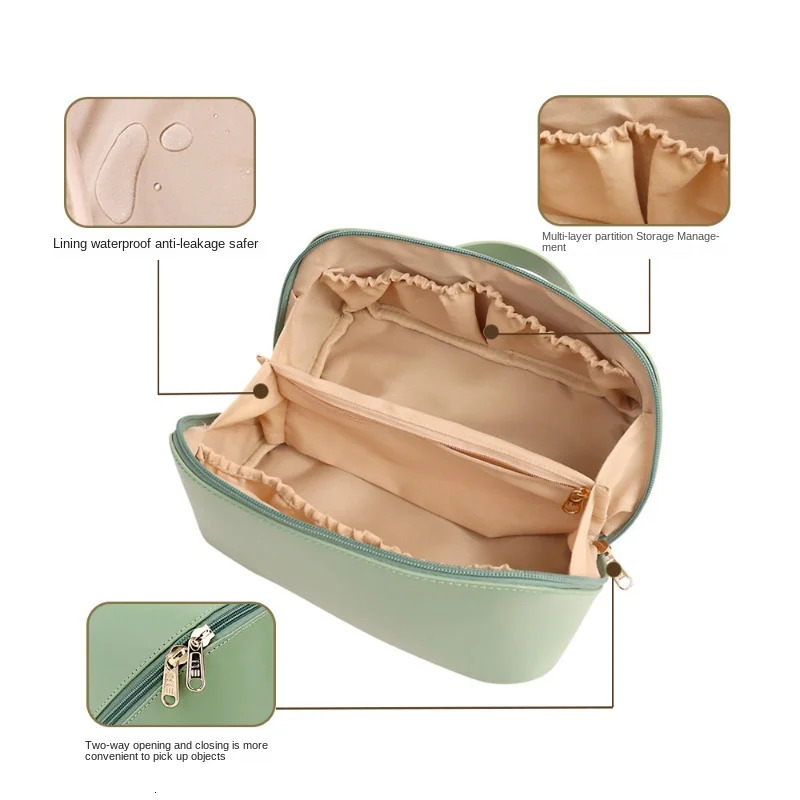 Womens makeup bag large capacity waterproof portable travel cosmetics storage bag selling makeup bag 241031