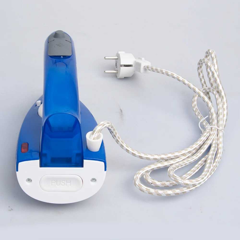 The Houselin steam iron is suitable for 1000 watt clothes and has self-cleaning non stick bottom plate automatic closing and anti slip properties Y241