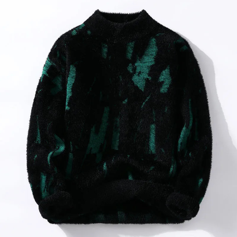 clothing high-quality fashionable sweater/mens loose casual knitted pullover/mens casual round neck sweater M-3XL 241031