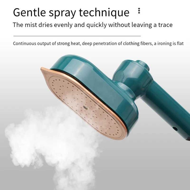 Mini portable iron handheld iron household iron handheld iron rotating folding iron EU plug Y241101