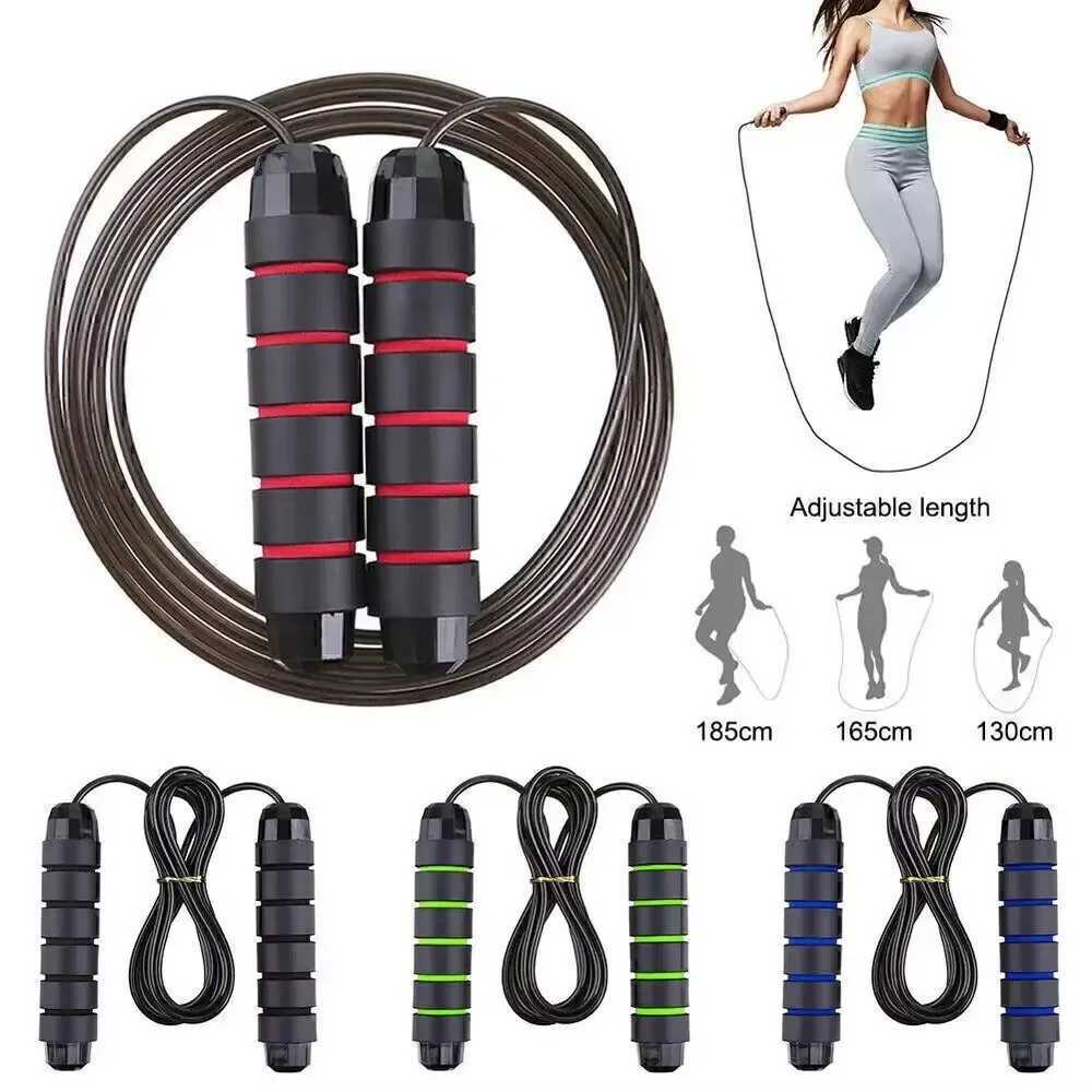 2.8/3-meter jump rope Crossfit Portab fitness equipment aerobic fast wire jump rope boxing yogaW241101
