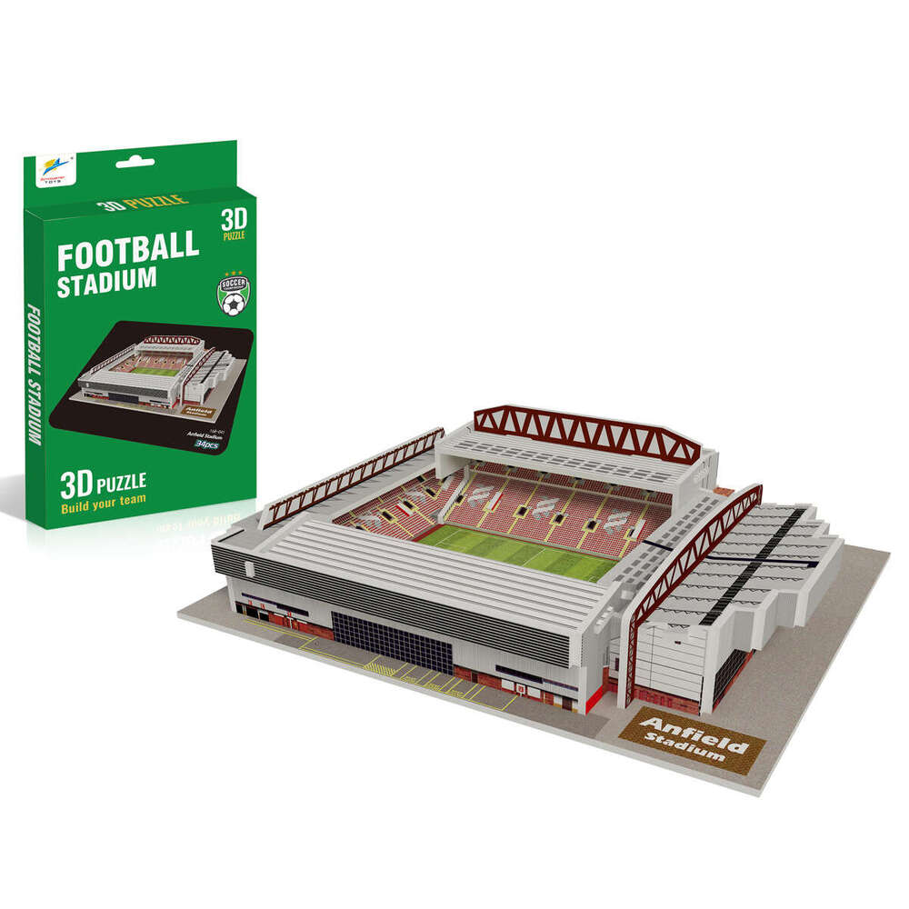 3D World Cup Football Stadium Assembly Paper Building Model Children's Puzzle Toy