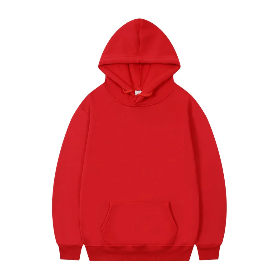 Solid Color Sweatshirts Hoodies Men Sweatshirt Hoodie Red wine White Black Dark Blue Red Many Color Hooded Sportswear Streetwear 241031