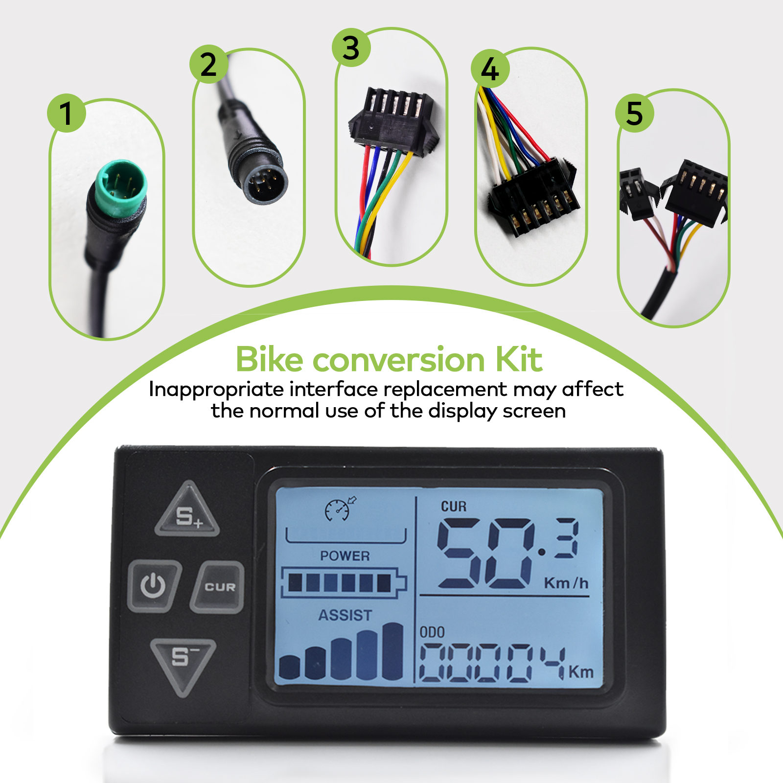 S861 High Definition Mini Display for e-Bike & Scooter with Easy Navigation