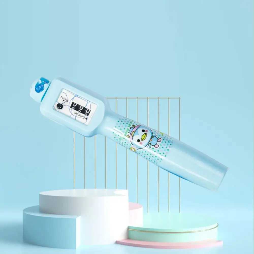 Jump rope adjustable cartoon counting kindergarten childrens body building jump ropeW241101