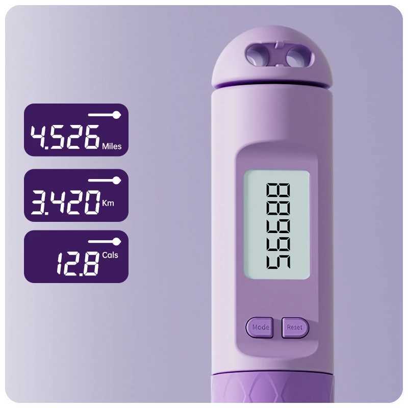 Counting Jump Rope Ball Anti slip Hand Rope Household Weighing Jump Rope Indoor and Outdoor Use Portable Weight Loss RopeW241101