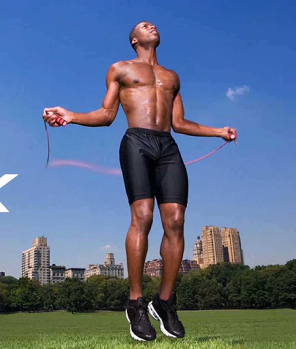 Boxing Jump Rope Speed Sliding Rope Adjustable Giant Cross Fitness MMA Fitness Gym EquipmentW241101